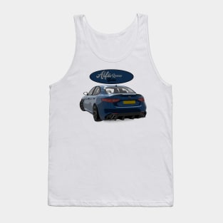 ALFA ROMEO Giulia Blue Back Tank Top